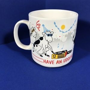 Cow Udderly Fantastic Birthday Mug Party Cup Gift